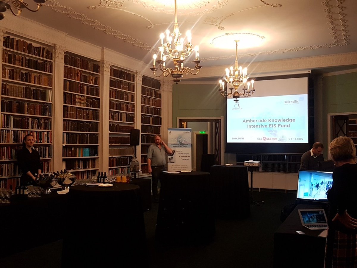 We're almost ready for the Amberside Knowledge Intensive EIS Fund launch event #VentureCapital #EIS