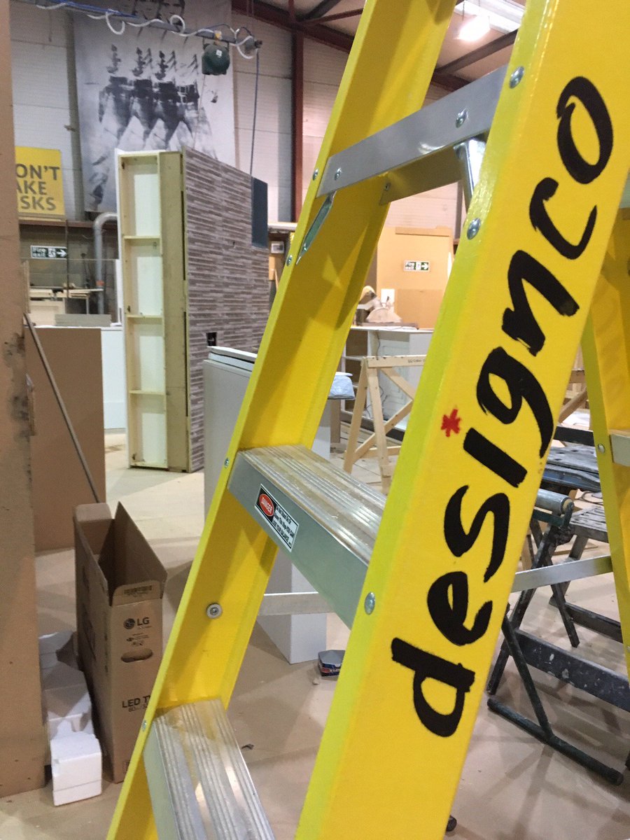 DesigncoLtd's tweet photo. Full House! @designcoltd workshop at full tilt with #exhibitionstands #POSunits #creative #props #interactivedisplay #eventsbackdrops #staging and #graphics all in production at the same time! - everything due next week on same day of course! ๐ #coolunderpressure https://t.co/NHXKomUyJY