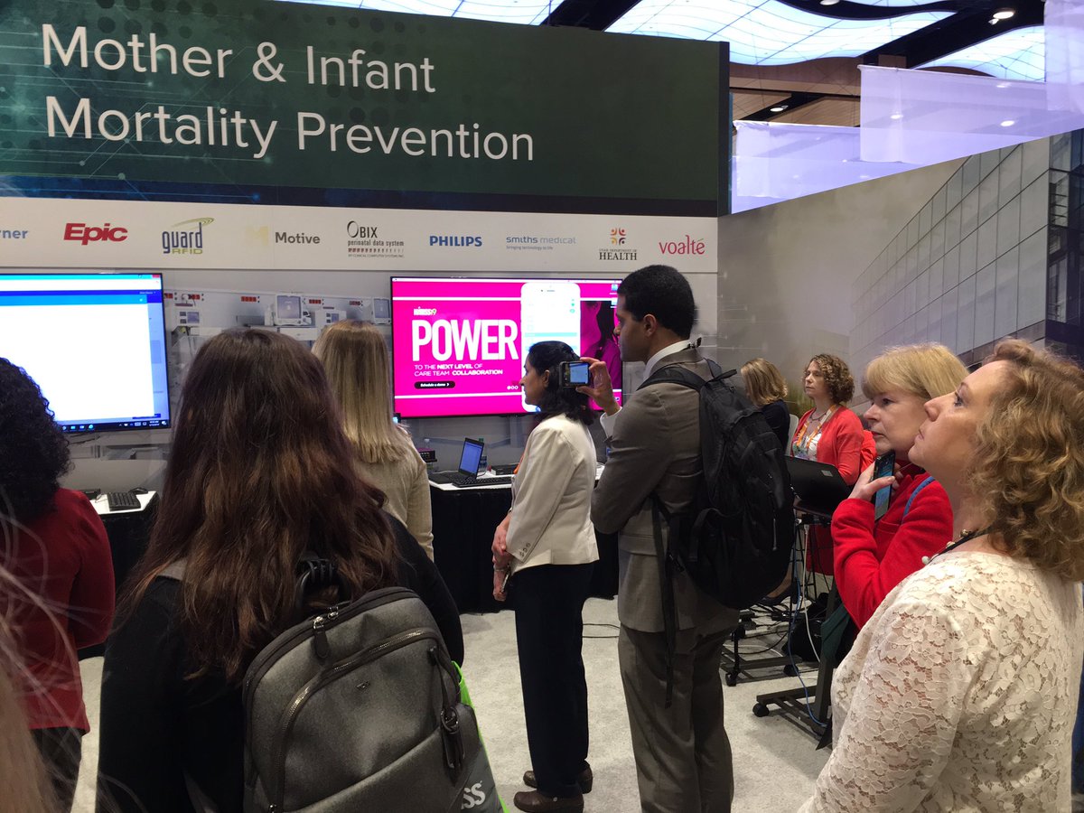 hcinterop_guy's tweet photo. Great to have #njdoh Commissioner @ShereefElnahal and its CIO finding value in #HIMSS19 #interoperabilityshowcase scenarios and recording same for sharing with staff/teams back home #ihe @NJIIHealthcare https://t.co/4sIZP7ScmA