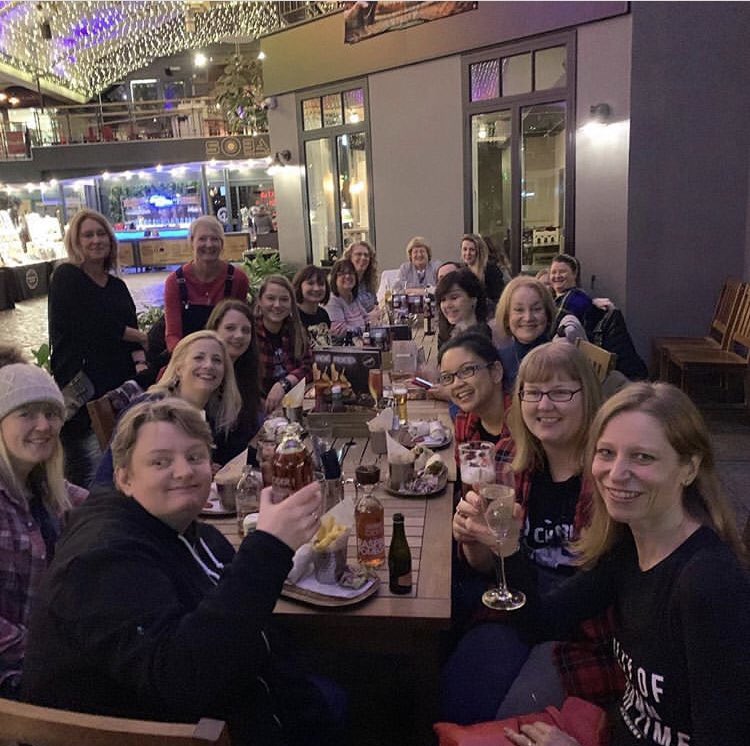 judemcdonald02's tweet image. Happy #GalentinesDay to all my beautiful #Nashie gals those pictured &amp;amp; those who know who you are!! We have THE best fun &amp;amp; here’s to us &amp;amp; all the future adventures we will share ❤️#cantbuythat #cheerstoallthegals 🥃 @douganbren @enztay @Marmitegirl @tessadebergh @vickytreherne