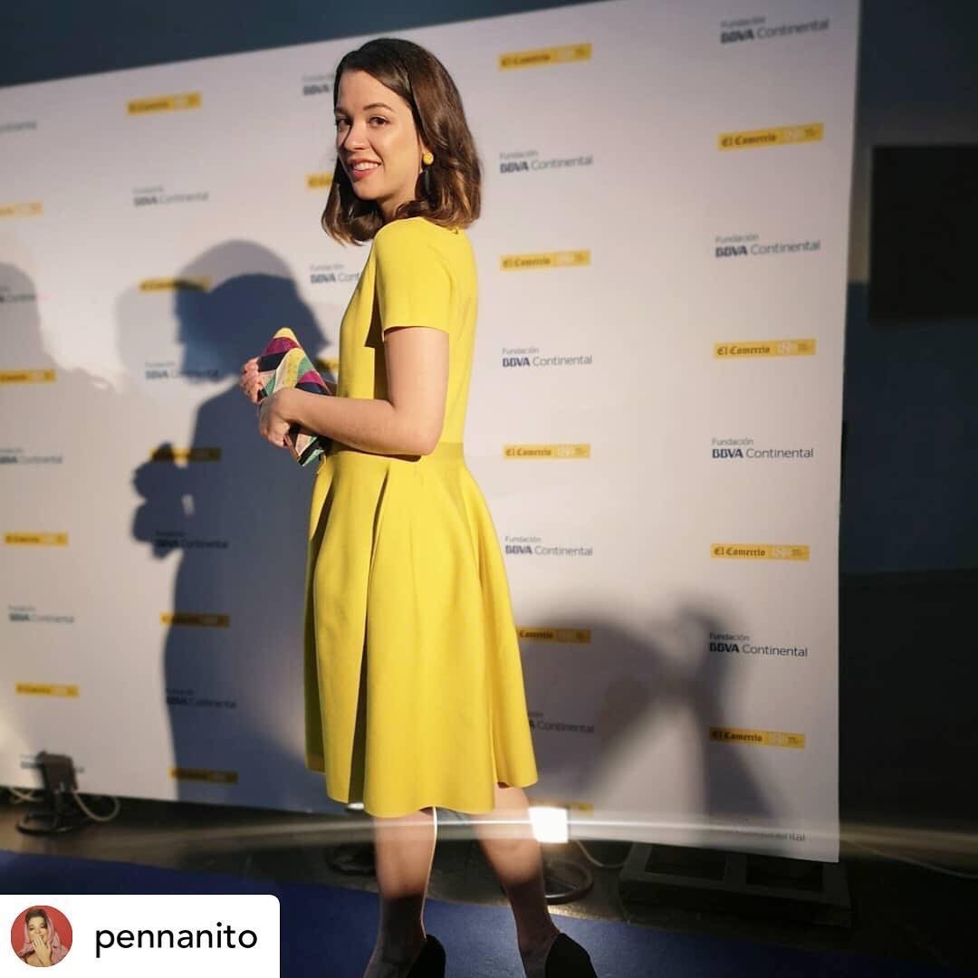 Fiorella Pennano el día de ayer en los premios Luces de <a href="/elcomercio/">El Comercio</a> , tras ser parte de las nominadas a la categoría de #mejoractriz por su papel en #rosamisticalapelicula 🌹 

#premiosluces #rosamistica #cineperuano