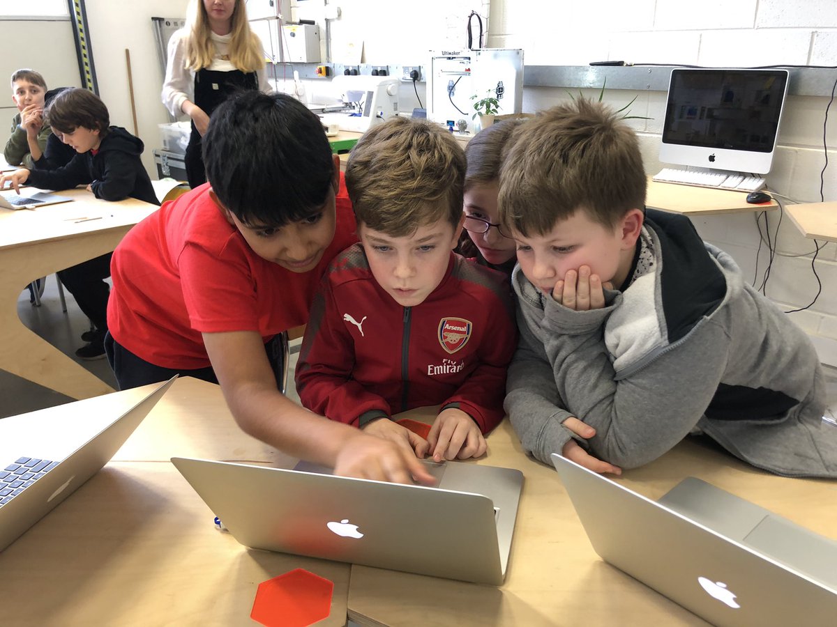 DottyBaker's tweet image. We welcomed our new group of the year 6s from Parson Street to @kwmcthefactory this afternoon as part of #MakerCity