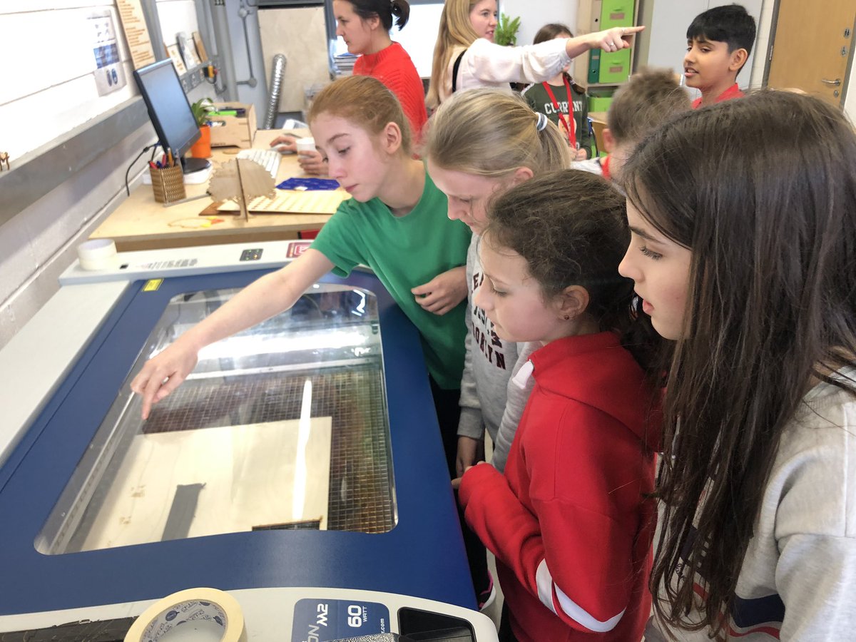 DottyBaker's tweet image. We welcomed our new group of the year 6s from Parson Street to @kwmcthefactory this afternoon as part of #MakerCity