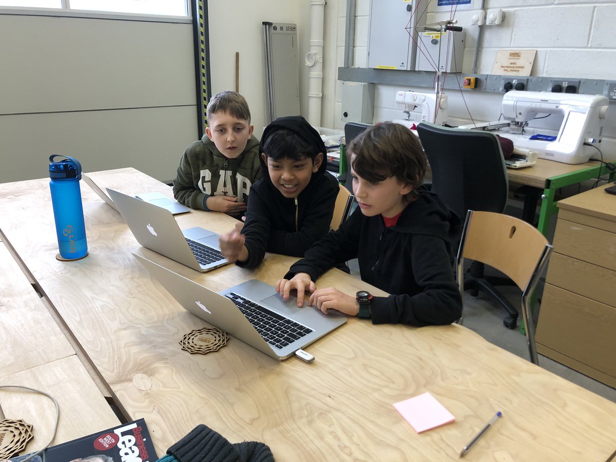 DottyBaker's tweet image. We welcomed our new group of the year 6s from Parson Street to @kwmcthefactory this afternoon as part of #MakerCity