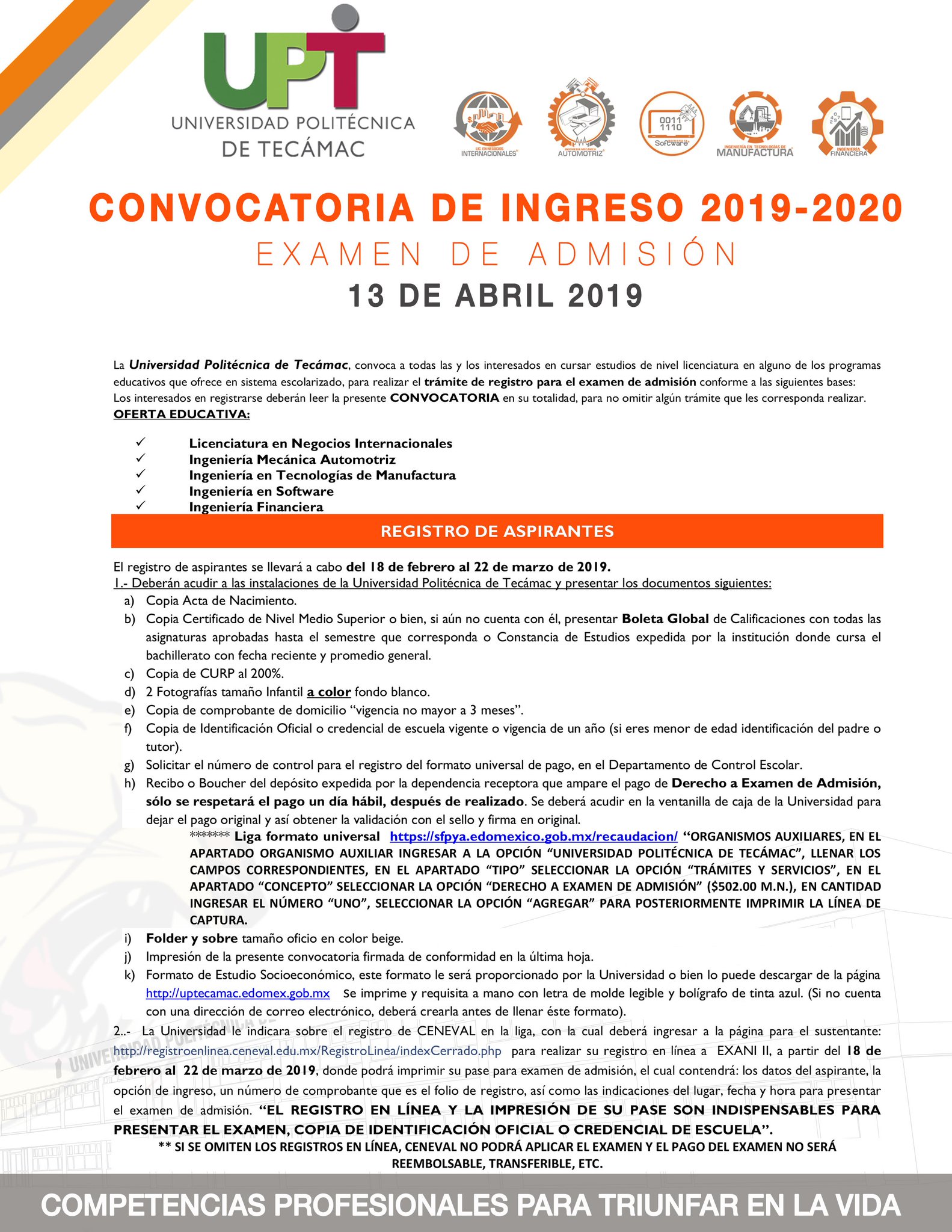 Universidad Politecnica De Tecamac Auf Twitter A Todos Los Interesados En Pertenecer A La Comunidad Colmillos Les Dejamos La Convocatoria 19 Recuerden Visitar Nuestro Sitio Web Donde La Podran Descargar Y Obtener