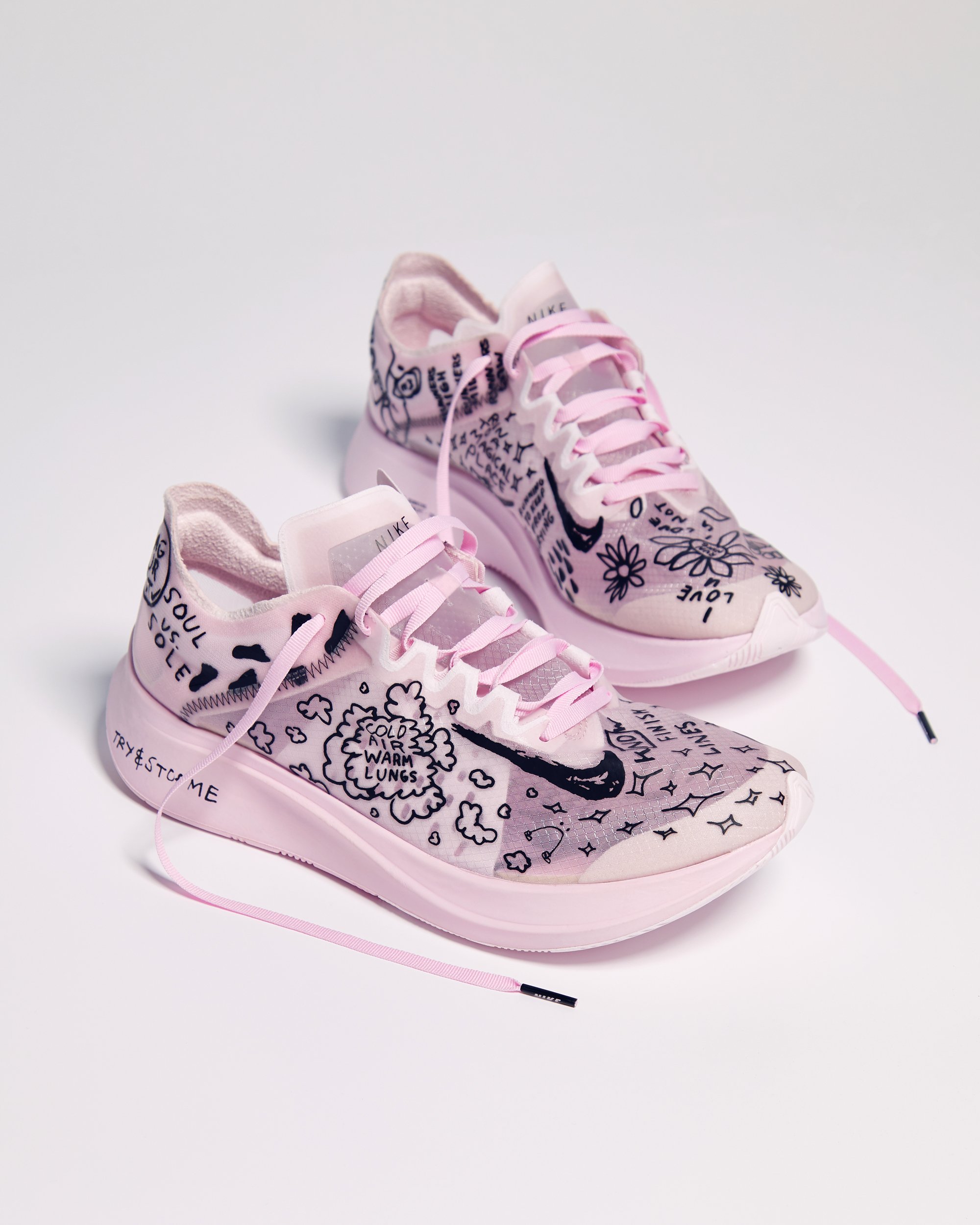 Cold air warm lungs nike top