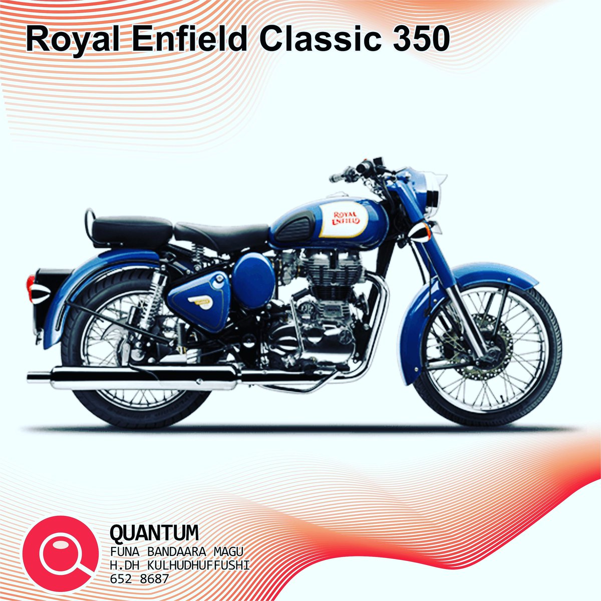 QuantumMaldives's tweet photo. Royal Enfield classic 350 https://t.co/jIFO6QbwXV