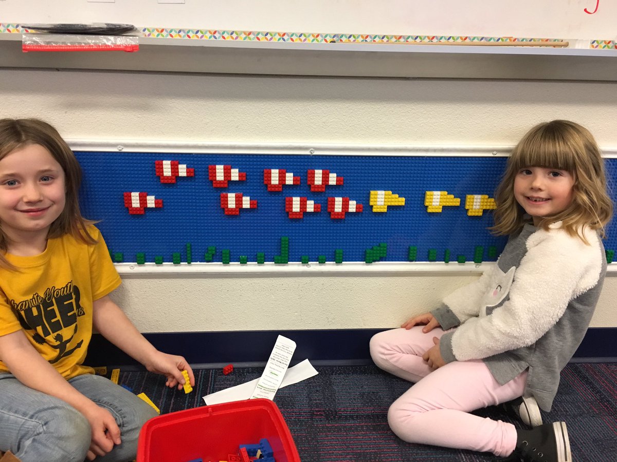 wirebr's tweet image. These little builders created a school of fish out of legos and explained how being in a group can help protect fish from predators. ❤️ #chanutestars
