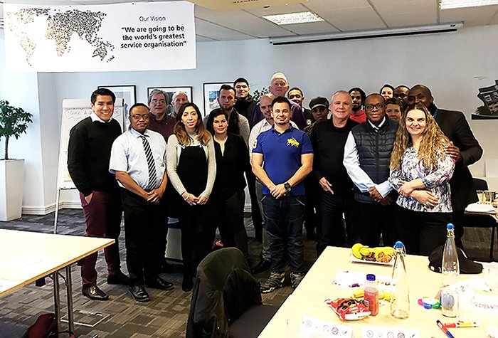 Loved delivering the Living SwaHT workshop today to 20 ISS employees at BPS London. Great to see engaged people and full of beans across the company. Thanks Professional Services &amp; Hotels, <a href="/ISSTechServices/">ISS Tech Services</a>, Food &amp; Hospitality and Security! @ISSGreatPeople <a href="/London_ISS/">Mark Graham</a> @ISSUKComms
