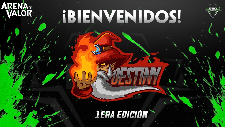 #AoV| Presentación: (2/8)

Unos magos, que quieren llenar la arena de fuego, ellos son @DestinyGamingCo.

¡Bienvenidos! 🎉