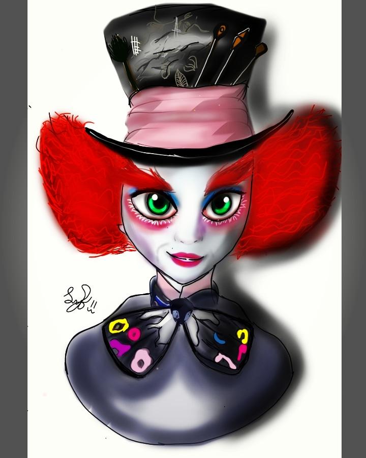 l_linari's tweet photo. Me gusto el resultado ❤ #Linary #madhatter #aliceinwonderland #art #artist #digitaldrawing #digitalart #drawing https://t.co/Cgihd5sG3h
