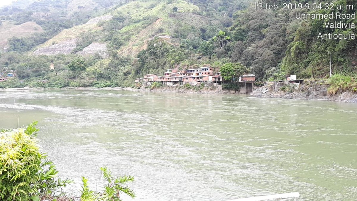 EPMestamosahi's tweet photo. [Importante] ⚠️ Te informamos que hoy miércoles 13 de febrero, los caudales del #RíoCauca ya se han establecido en su totalidad #ProyectoItuango https://t.co/E1i17baOZt