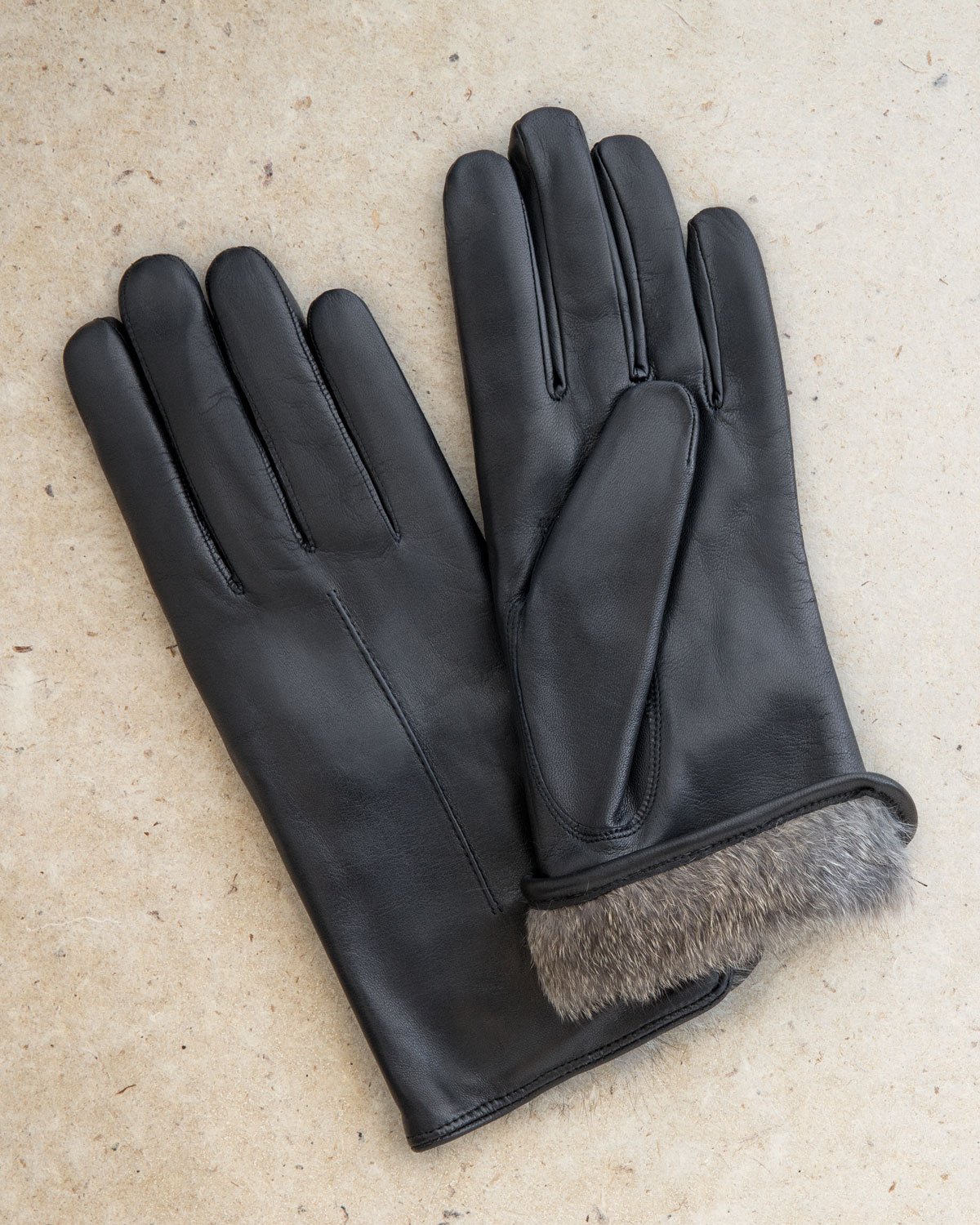 Fratelli Orsini Everyday Bestselling Men's Italian Rabbit Fur Gloves