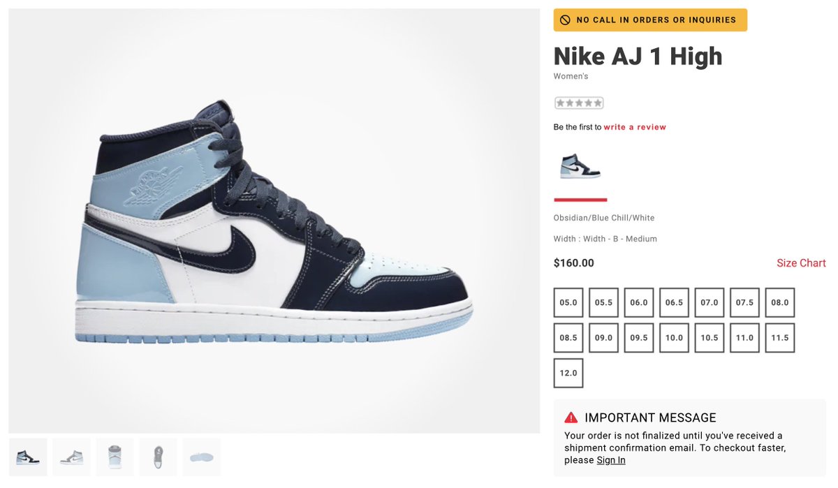 air jordan 1 retro high og wmns blue chill footlocker