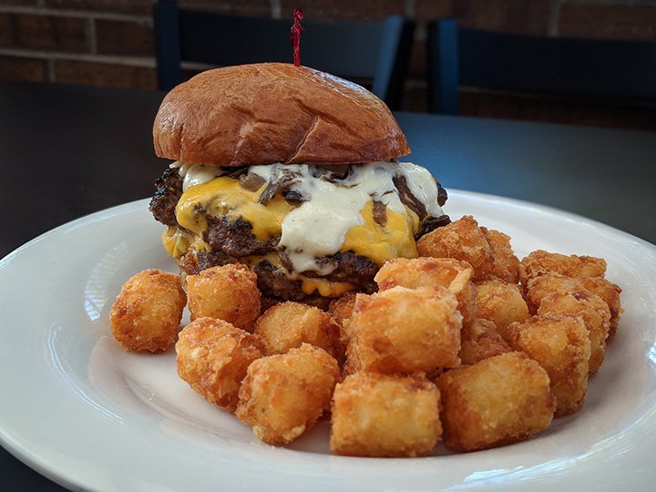 New burger challenger on the loose! Last week’s winner was Chef Shaena’s Breakfast Burger but doesn’t it stand a chance against Chef Josh’s Black Forest Burger this week? You be the judge.