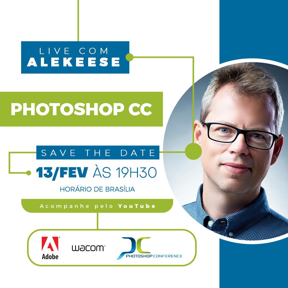 psconference's tweet photo. Logo mais, a partir das 19h30, tem live com @alekeese apresentando várias dicas do Photoshop CC 2019. 

Acesse https://t.co/RYQsQVngnY e confirme sua presença para ser notificado!
#photoshopconference #photoshop #alekeese #adobe https://t.co/O4fdW14c9L