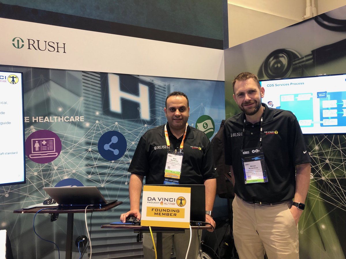 moboutrs's tweet photo. Da Vinci “Unlocking Payers Data” Showcase at #HIMSS19 #HIMSS2019 #HIMSS ⁦@DirectorMarut⁩ ⁦@CIOCHIME⁩ #davinciproject ⁦@lisaswanny⁩ ⁦@michaelbradyyy⁩ ⁦@RushMedical⁩ ⁦@CIOSHAFIQ⁩ ⁦@moboutrs⁩ https://t.co/6BNPqjmgzf