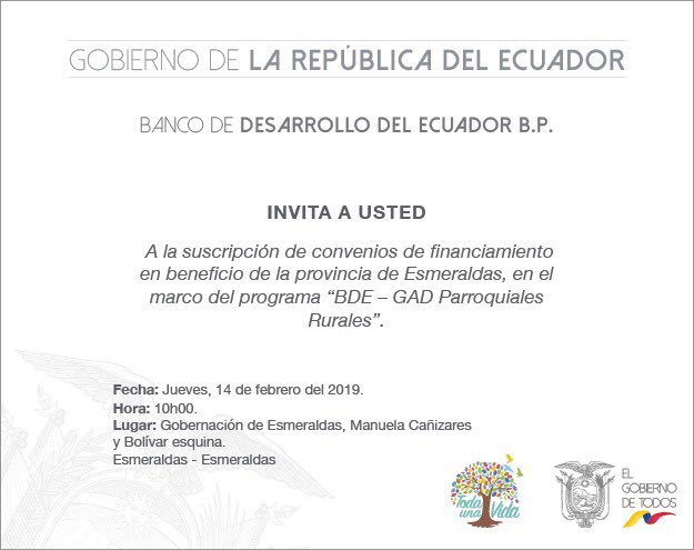 Banco de Desarrollo del Ecuador B.P. tweet media
