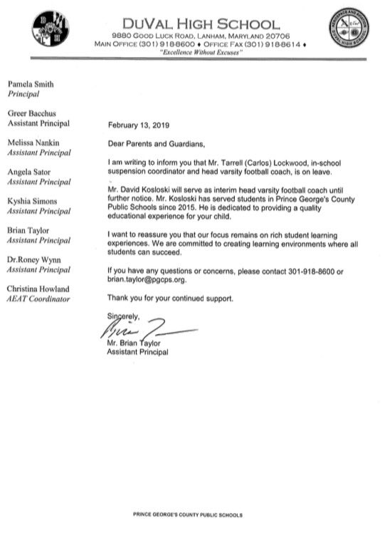 Brad Bell On Twitter New Duvall High School Football