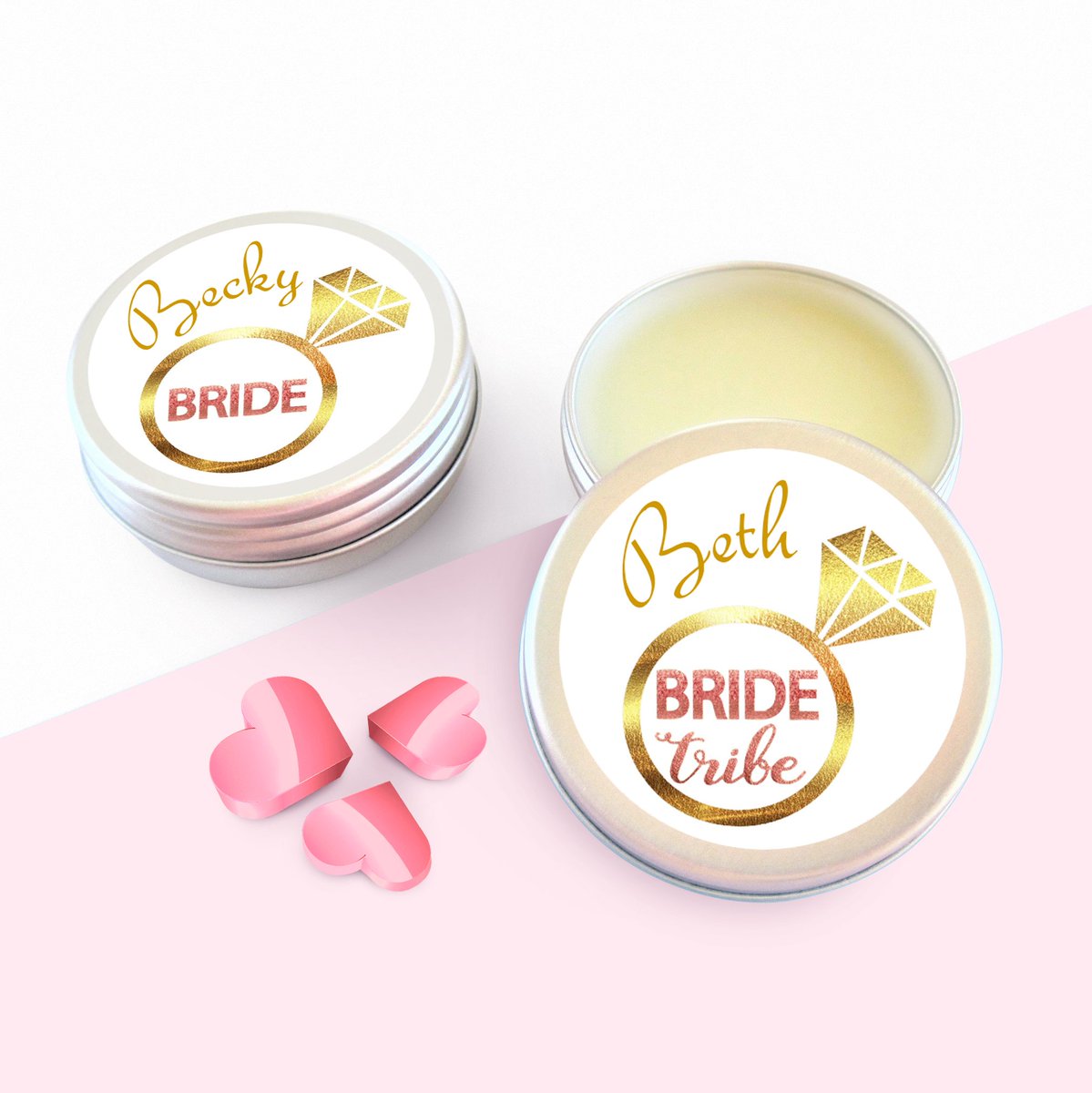 Bride Tribe Personalised Lip Balms the Girls will Love!
#womaninbiz #wnukrt #EarlyBiz #uksopro #etsy #Etsyuk #henparty #wedding #favours #bridetribe #hendo