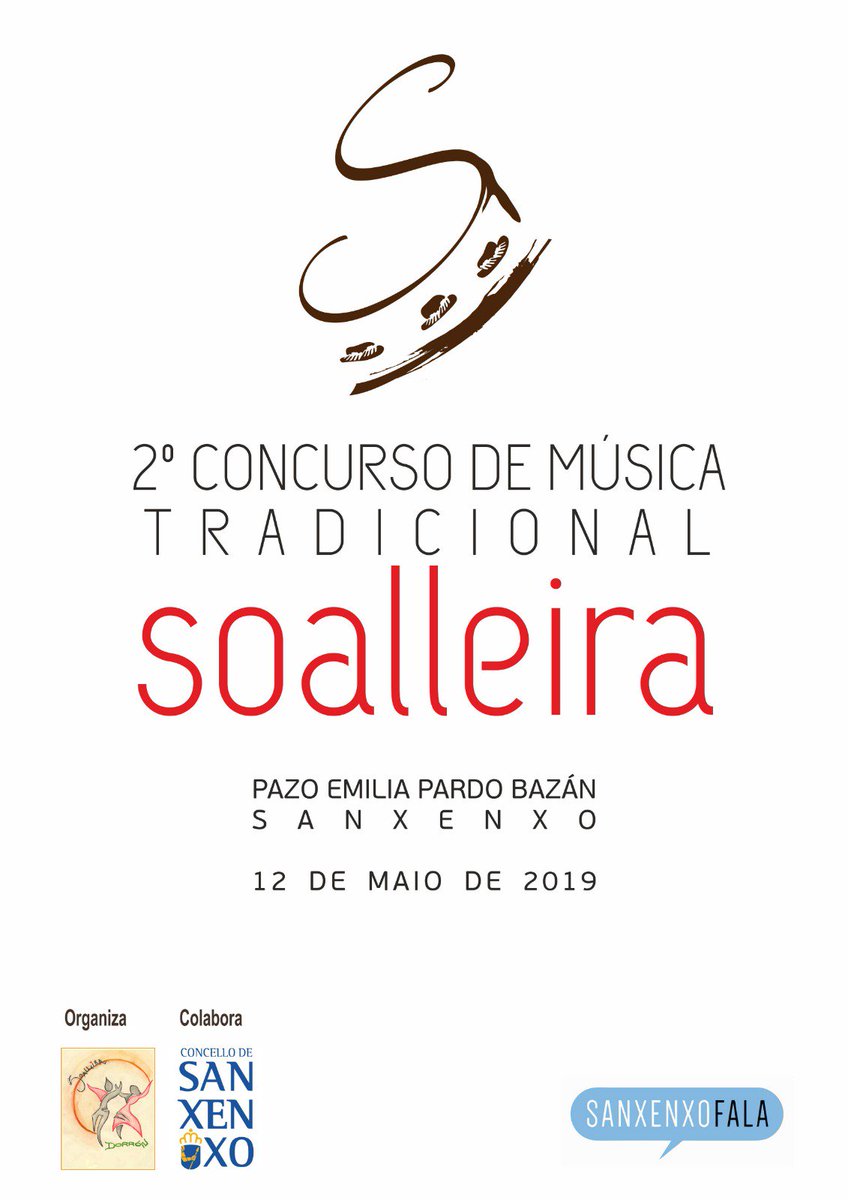 Xa temos data para o noso 2° Concurso de Música Tradicional Soalleira... Próximamente publicaremos as bases.