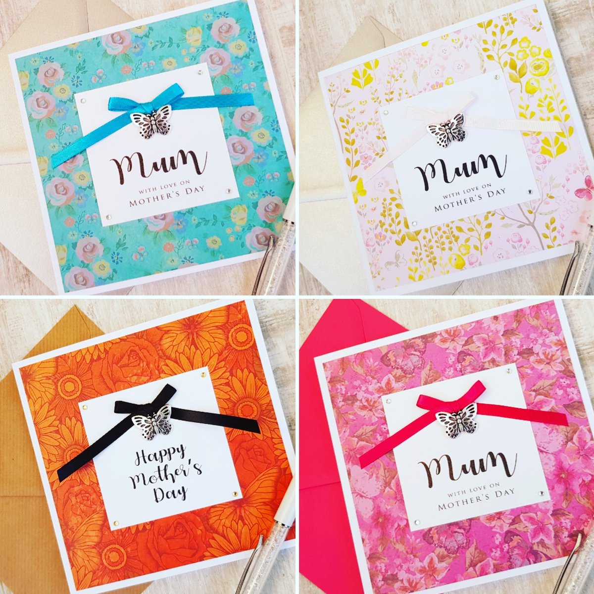 BuzibeeDesigns's tweet photo. #GoodEvening #womaninbiz 

Lots of new listings this week including these #handmade #MothersDay cards.

#handmadewithlove 🦋❤ https://t.co/Atnfz227HV