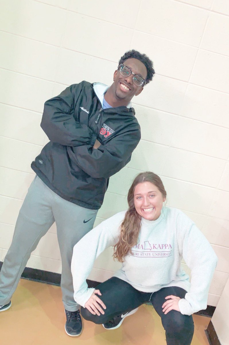 mostatethetachi's tweet photo. This is Abdillahi Dirie and Carissa Thompson. Come watch them on Friday as they take you on a trip to Paris! RETWEET this picture to help them win the retweet contest for Dancing with the Stars! https://t.co/B2hPgXGu1g