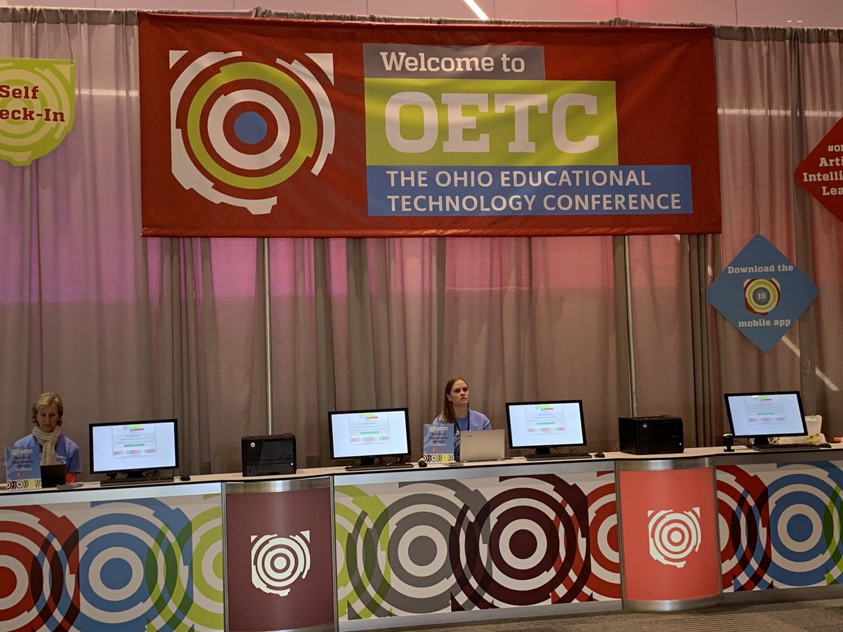 GregoryArdrey's tweet photo. Attending the #OETC19 Ohio Educational Technology Conference today. #ETC645 https://t.co/eHQpmMa2sR