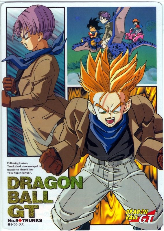 trunks dragon ball gt