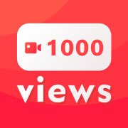 Join us,Get 1000 Views so easy!.App Store searchs for "1000 Views" Download it.