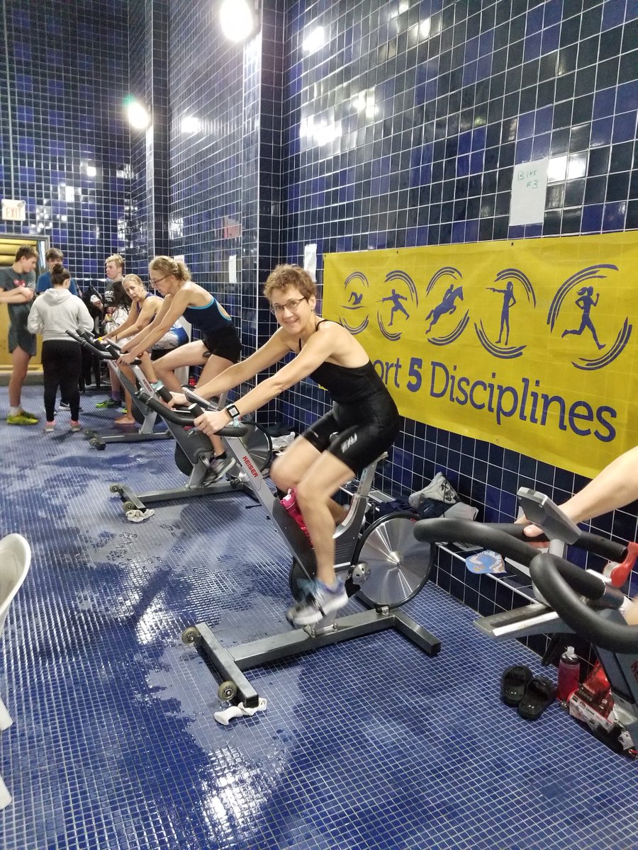 Less then 10 spots left for Sunday's PB-C3-Embrace Indoor Pool Triathlon on Sun Feb 17th.  15min swim - 15min bike - 15min run. We supply the treadmill &amp; bike.  Register now at personalbest.ca   <a href="/JesseyTheElf/">Jessey The Elf</a> just entered on the pro men's side.  Age grp, jr &amp; master spots