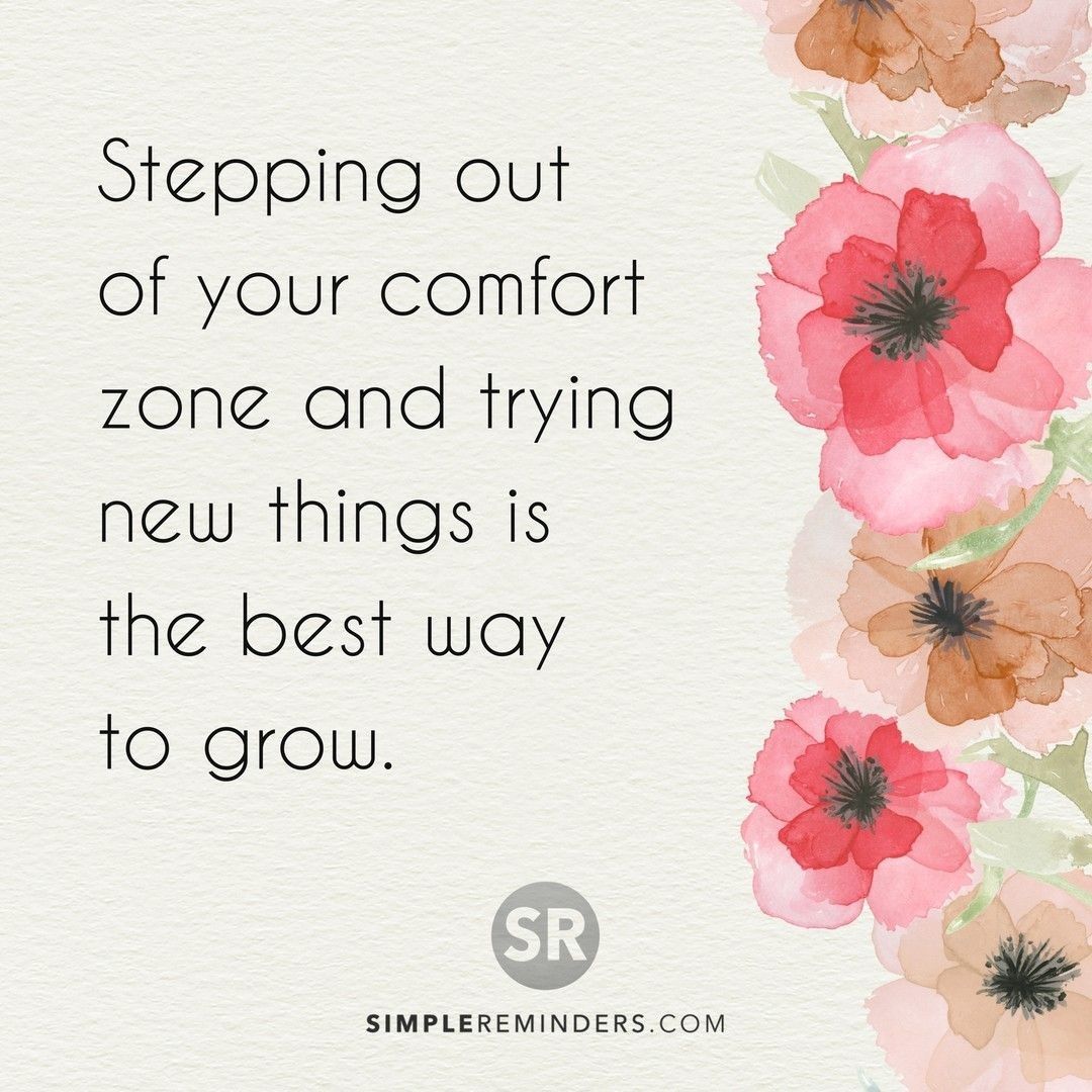 Simple Reminders On Twitter Stepping Out Of Your Comfort Zone