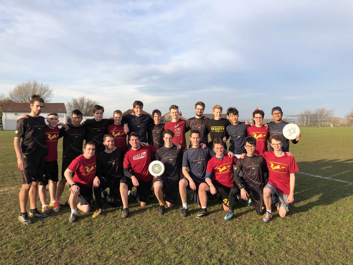 big thanks to <a href="/UoSheffultimate/">UoS Ultimate</a> for the game today, close one at 13-12 !! maybe we'll see you at our tournament in april? 😉ukultimate.com/2019/04/06/whe…
