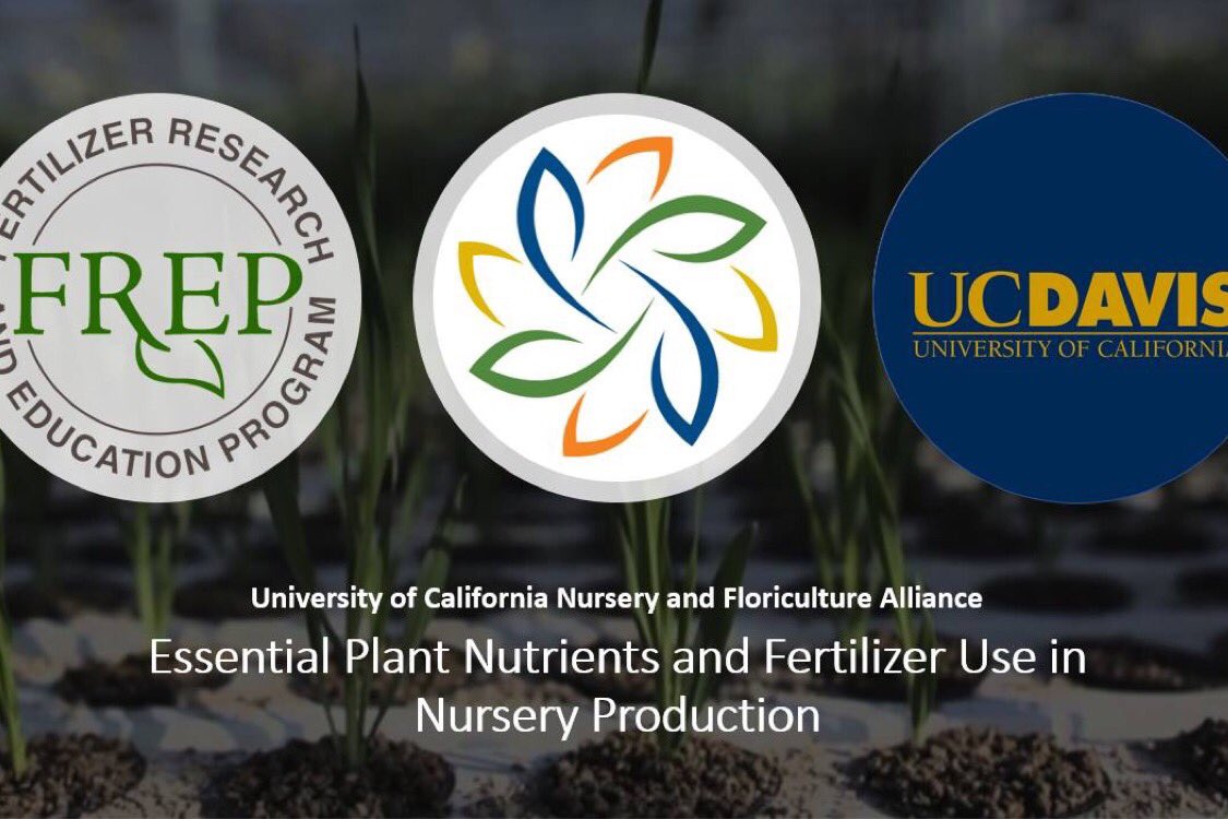 ucnfa's tweet image. UCNFA’’s objective is to provide Greenhouse and Nursery Growers with knowledge to improve plant nutrition and fertilizer management. This bilingual educational program can be found on our YouTube Channel: #UCNFA