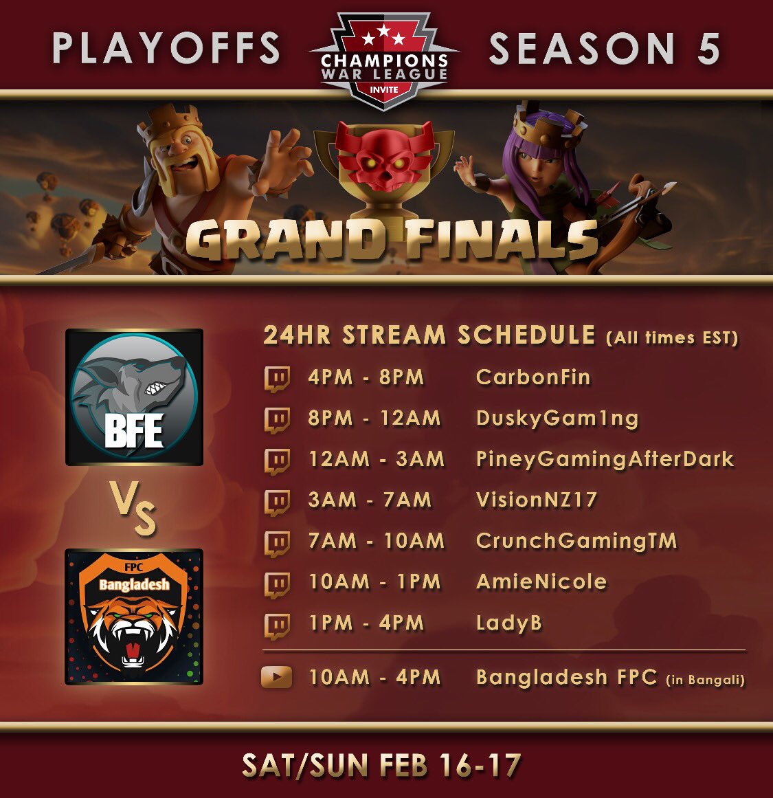 Champions War League tweet media