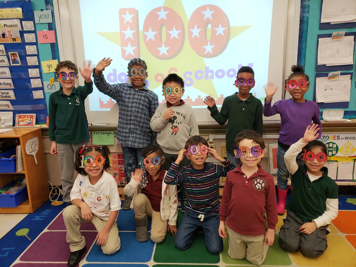 100 days smarter in K-100! #76learns