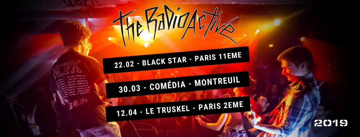 RadioactiveOff's tweet image. We are back !
En 2019 on vous fout le bordel !