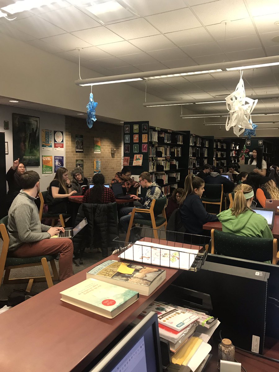 kjanek's tweet photo. When the library is full of Seniors logging into IBIS and uploading all their IB work...😬
#MISchoolLibrary #ibschool #iblibrary #schoollibrary @iborganization @IB_DP https://t.co/mUavciqhFQ