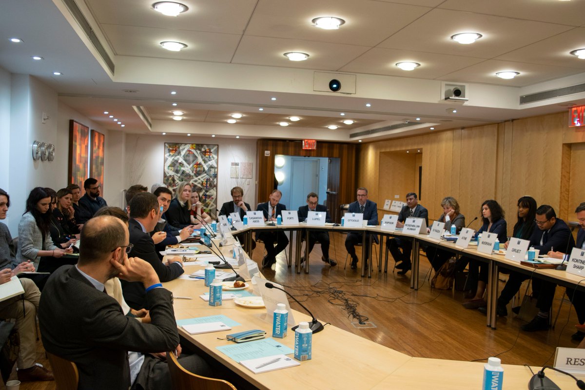 ipinst's tweet photo. #HappeningNow— Assessing and strengthening the impact of IPI's Brian Urquhart Center for Peace Operations @IPI_CPO: a discussion reflecting on CPO's work over the last two years. https://t.co/3TkxxhzfNM