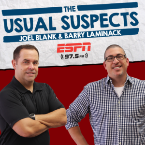 #WaybackWednesday with the Suspects starts now!
Watch:
http://espn975.com
Listen:
http://player.listenlive.co/47161
@PackManJoel @BarryIsFunny @TheProducerNick @espn975