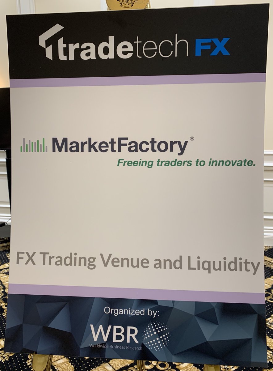 MarketFactory's tweet photo. We're at round table 4! Stop by, meet the team, and learn about our FX API and our newest offering, Whisperer Enterprise. #TradeTechUSA #FX #FOREX #CurrencyMarkets #MarketFactory https://t.co/f38rrguCC4