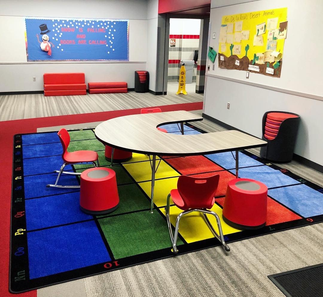Sneak peek of our recent install at Carter Elementary. #indecok12 #k12doneright