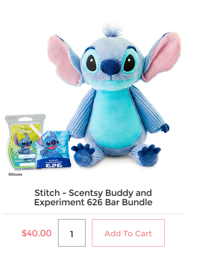 #Stitch is the newest #Scentsy Buddy! Order now while supplies last. whiffablesbyluna.com #liloandstitch #disney #stitch #fragrance #homefragrance #sale #scented #onlineshopping #stuffedanimals #gifts #giftsforher #giftsforkids