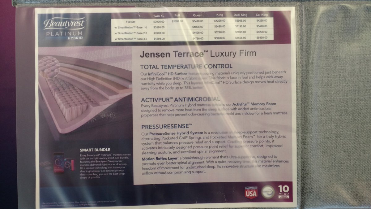 mcsqueal79's tweet photo. #BEAUTYREST #PLATINUM #HYBRID #QUEEN #SET #CLOSEOUT

NOW ONLY $2000 !!!
Originally $3498

https://t.co/Kg6GwzuiRd

#AskForMcSqueal @stlmattress #WorldFamous #Outlet
636-851-6949
https://t.co/8irU1YRiYS

#Clearance #RetiringFloorSample #Queen #Mattress #QueenMattress #Set https://t.co/YIlc7OWVZ5