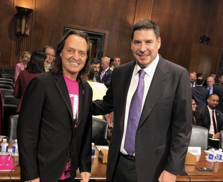 Good job <a href="/JohnLegere/">John Legere</a> and thanks to all congressmen and congresswomen for giving us a chance to present our amazing merger. @sprint and <a href="/TMobile/">T-Mobile</a>