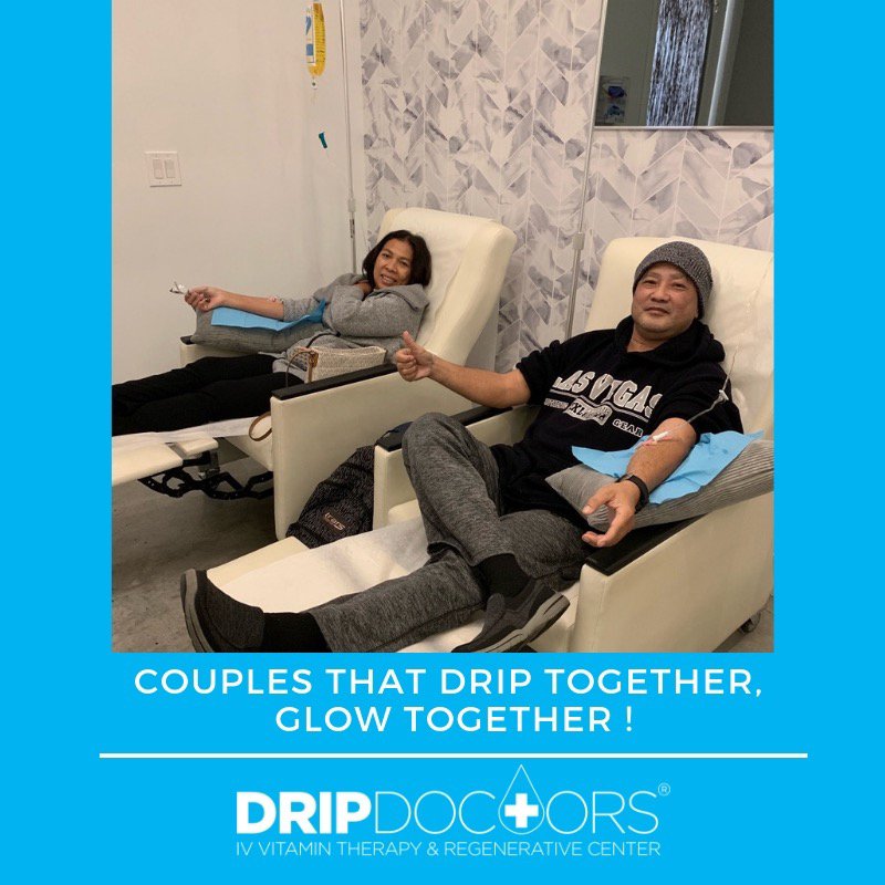 DripDoctors's tweet image. Couple Goals 💙💉 #DripWithUs