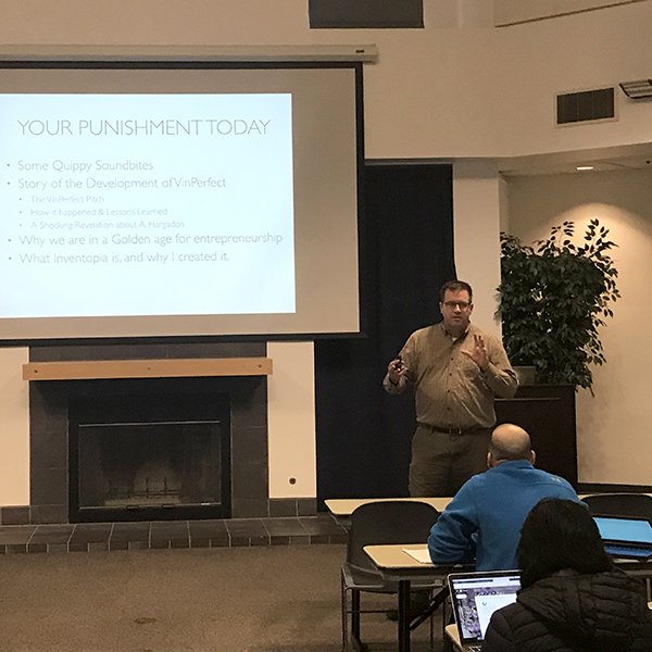 "Everything you do as an entrepreneur is about building trust &amp; credibility." — Tim Keller, exec director <a href="/Inventopia_org/">inventopia</a>: makerspace + business incubator + manufacturing technology school 

Food, Ag + Health #Entrepreneurship Academy w/ <a href="/UCDavisIIFH/">Food and Health @ UC Davis</a> <a href="/ucdavisCAES/">CA&ES, UC Davis</a> @ucdavismba