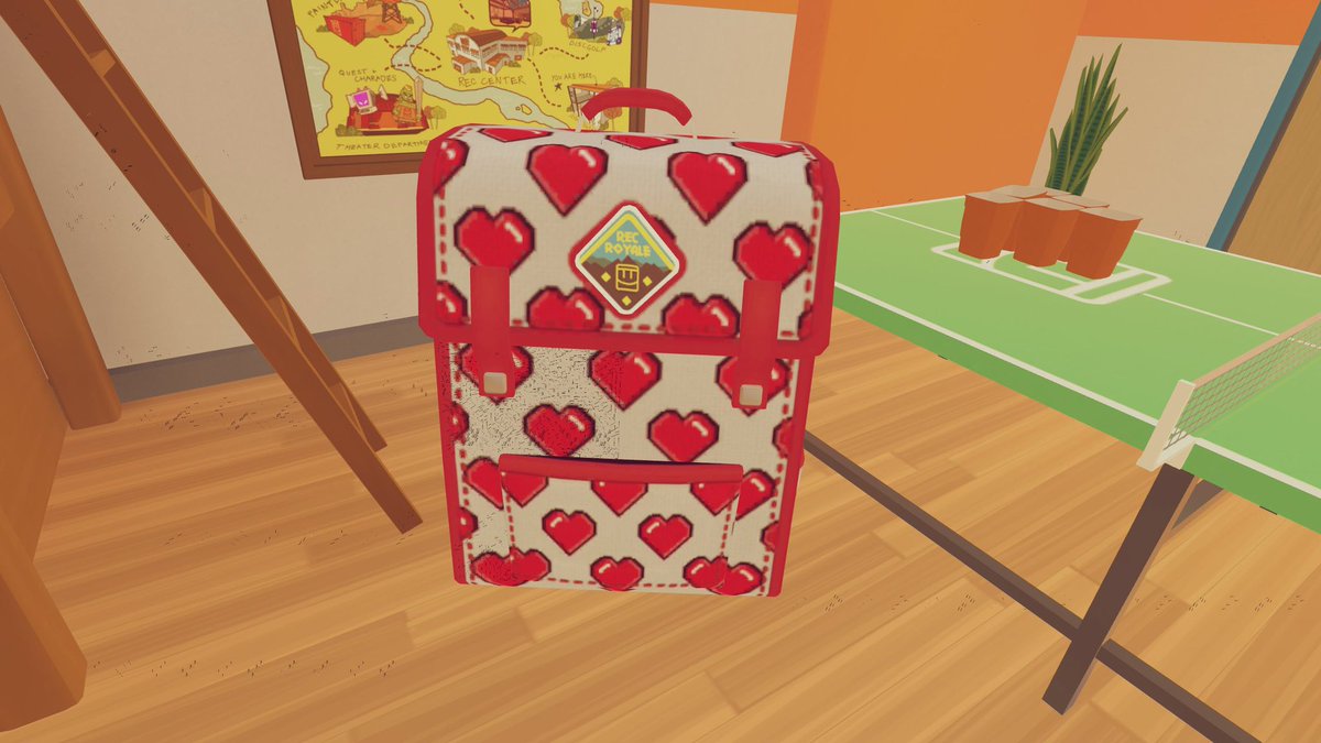 TRecroom's tweet photo. Got the new weekly already 😂 happy Valentine’s Day guys! ��️ #RecRoom #VR #PS4 https://t.co/TiiOFjYvgF