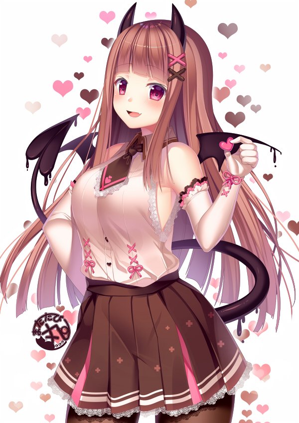 バレンタインぽい感じの 