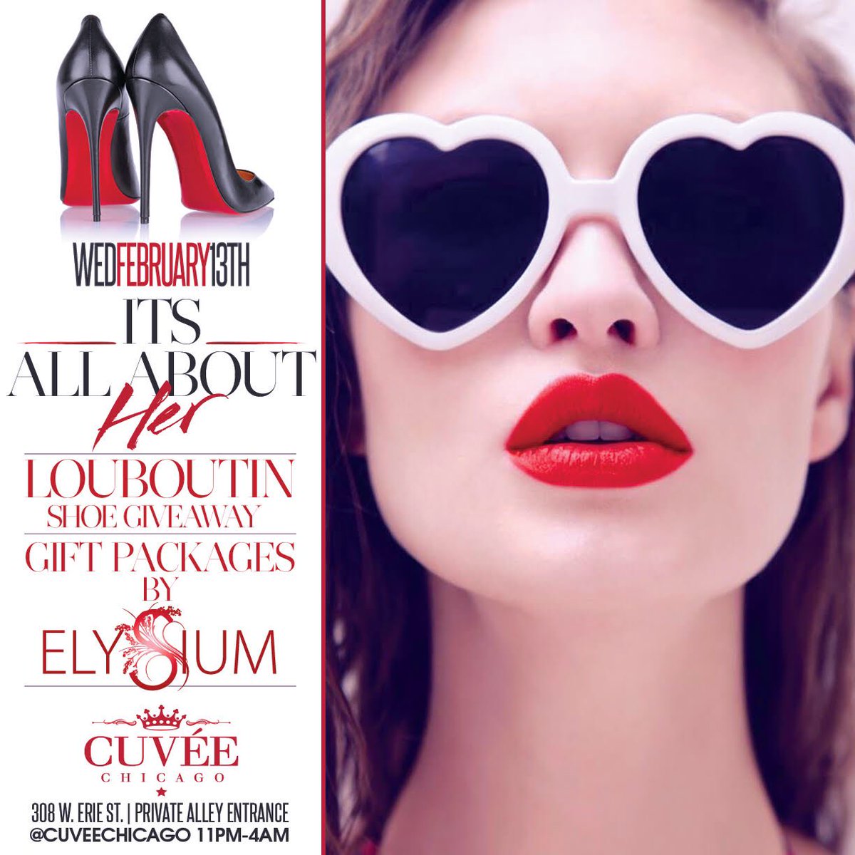 ❤️ #AllAboutHer Valentines Edition! Gift packages by Elysium and Louboutin giveaway! 👠👠